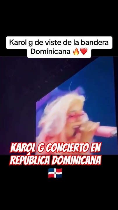 karol g concierto republica dominicana 2023
