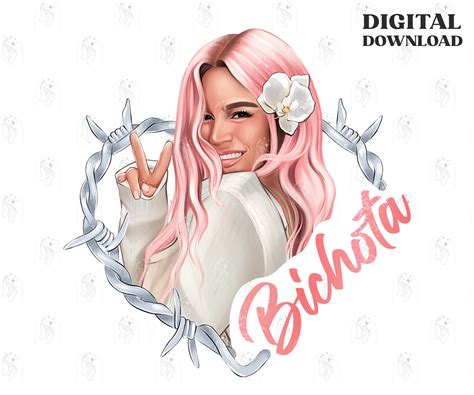 karol g png pink hair