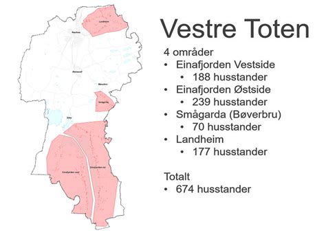 kart vestre toten kommune