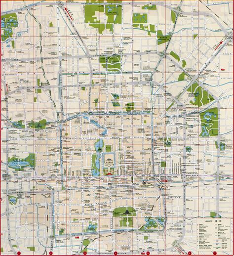 Peking topografisk karta Karta över Beijing topografiska (Kina)