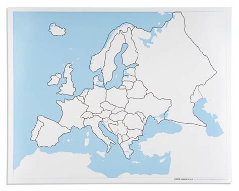 Europas Länder Karta Karta