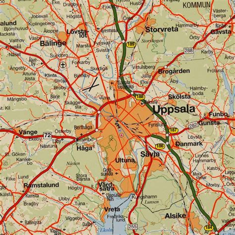 Karta Uppsala Kommun Karta 2020