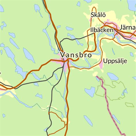 Karta Vansbro Karta 2020