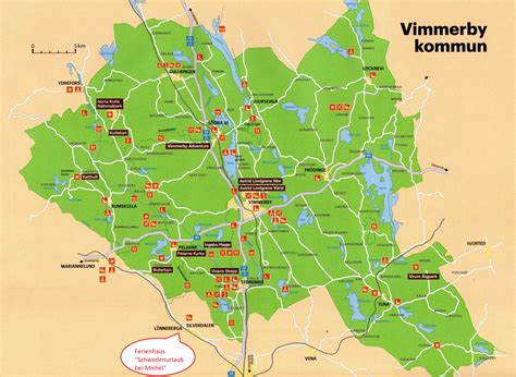 Karta från Vimmerby 1861 Historiehemmet.se