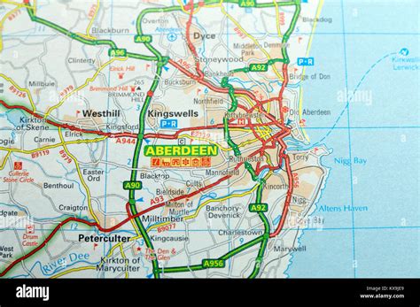 Map of Aberdeen City Pictures