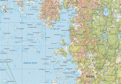 Outdoorkartan 20 Marstrand Åsa 150.000 Geobuchhandlung