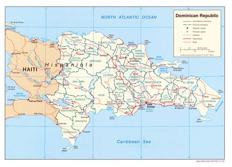 Landkarte Haiti (Politische Karte) Karten und
