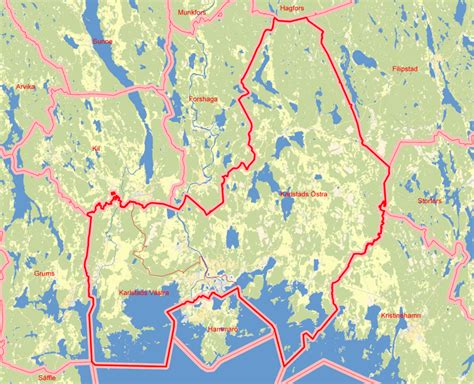 Gamla Kartor Karlstad Europa Karta