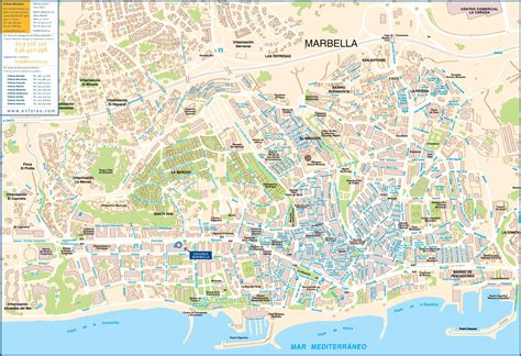 Large Marbella Maps for Free Download and Print HighResolution and
