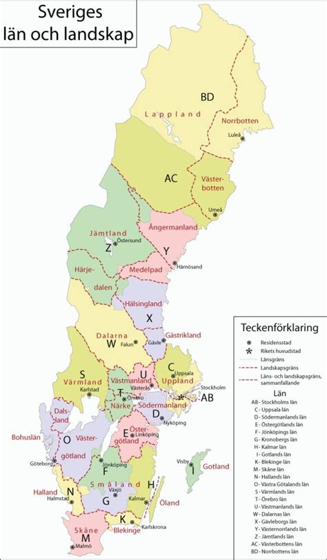 Political Map of Sweden Family History Pinterest Search, Sweden