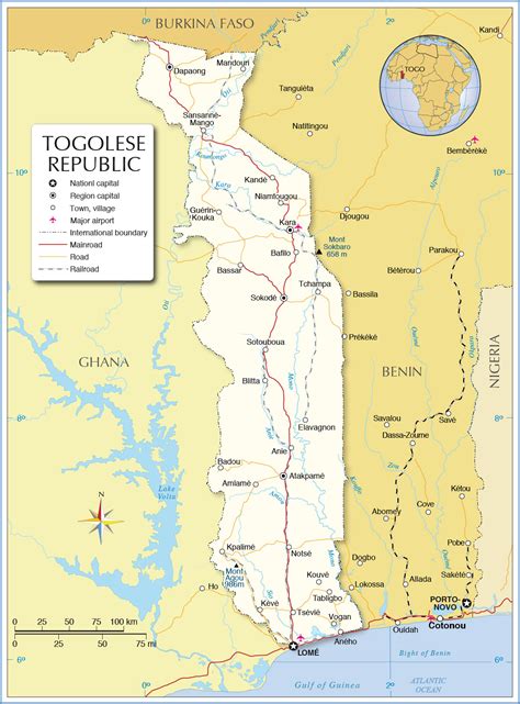 Togo Maps & Facts World Atlas