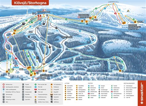 Vemdalen Ski Resort Piste Maps