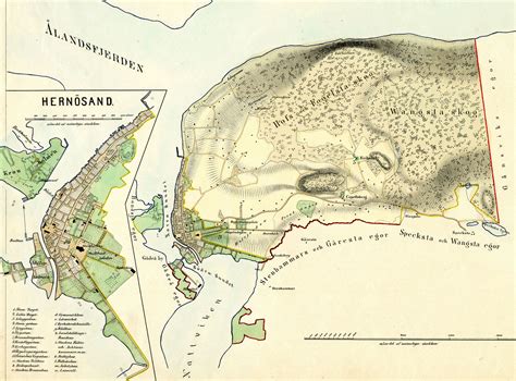 Kartor över Härnösand