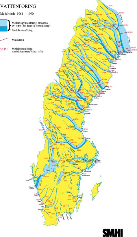 Karta Vattendrag Sverige Karta 2020