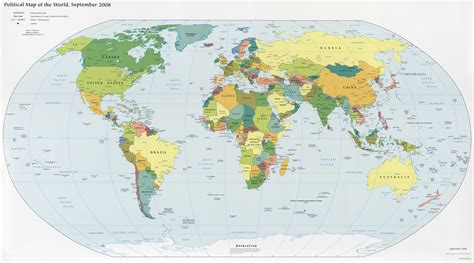 Karta över Världen Karta
