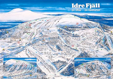 Idre Fjaell ski resort in Central Sweden