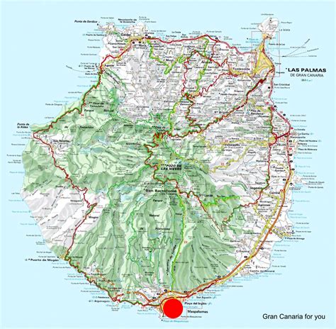 map maspalomas Canary islands gran canaria, High neck bikinis, Canary