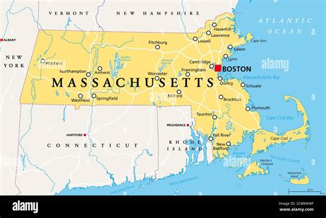 Massachusetts Reference Map