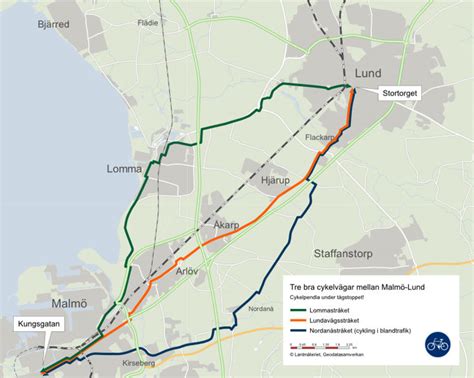 Cykelvägar I Malmö Karta hypocriteunicorn