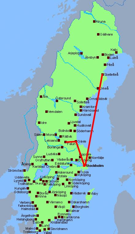 Karta och lista över sevärdheter i södra Sverige Allt om ditt Resmål
