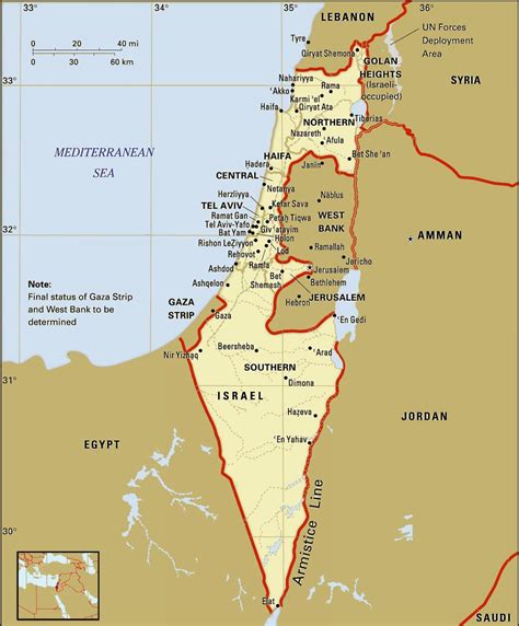 Israel karta Se Israel och Jerusalem på karta