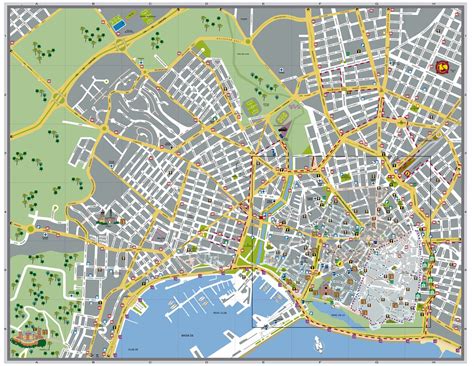 Palma Vector city maps, eps, illustrator, freehand, Corel draw, pdf