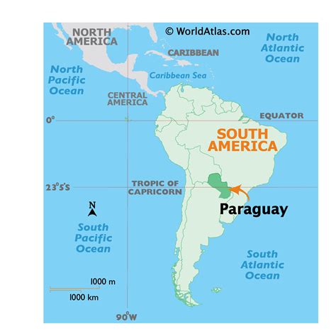 Karten von Paraguay mit Straßenkarte und Regionen