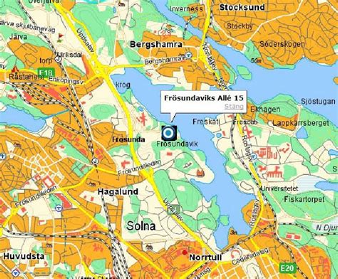 Solb 2011 22 01 Karta över Solna från 1860talet Solna stads bildarkiv