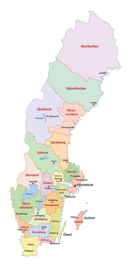 Om Sverige skulle slå ihop sina kommuner med färre än 3000 invånare