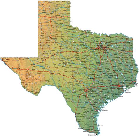 Map of Texas