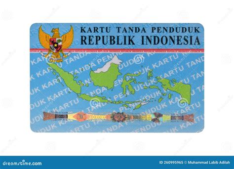 kartu tanda penduduk indonesia