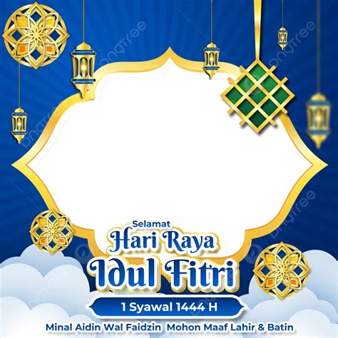 kartu ucapan hari raya idul fitri 2023