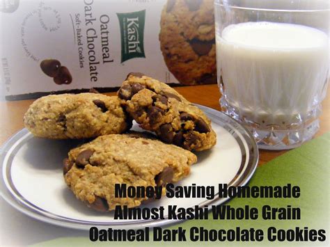 Kashi Oatmeal Dark Chocolate Chip Cookies (Copycat