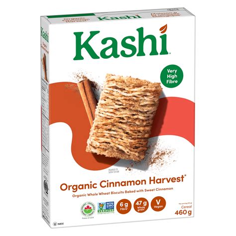kashi cinnamon harvest cereal nutrition label