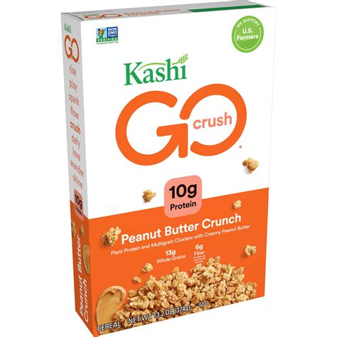 kashi go peanut butter crunch cereal