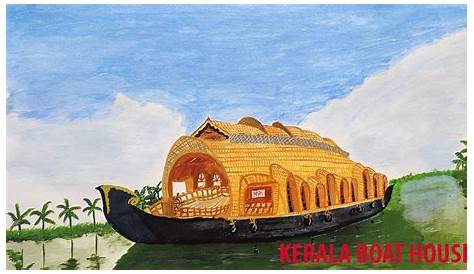 Kashmir Houseboat Drawing s Travelrsguru