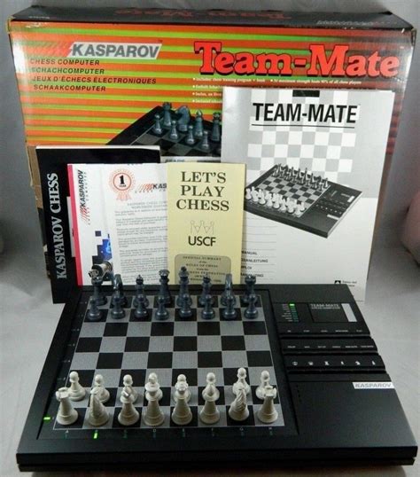 kasparov team mate chess computer manual