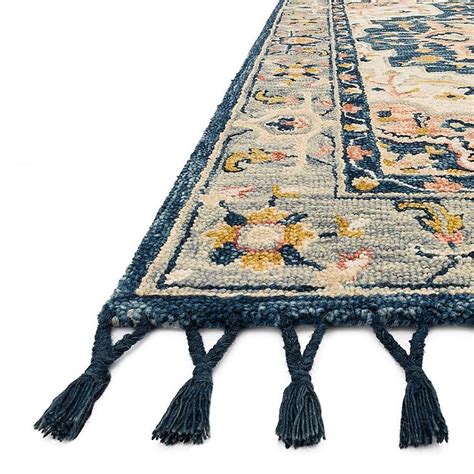 Kasuri Blue Multi Rug