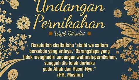 Download Kata Kata Undangan Pernikahan Islami Dan Kata Mutiara Indah