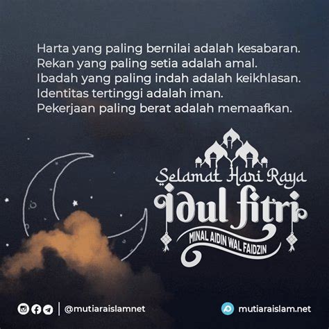 Kata Selamat Idul Fitri