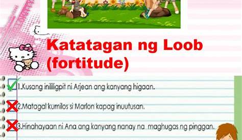 ESP KATATAGAN NG LOOB - YouTube