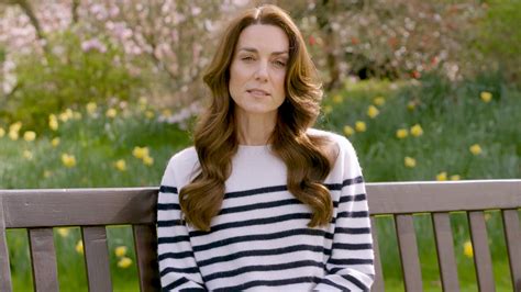 kate middleton cancer announcement video