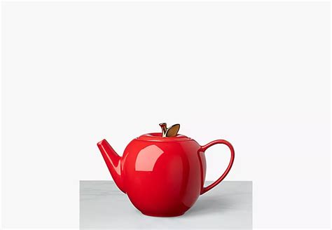 kate spade apple teapot
