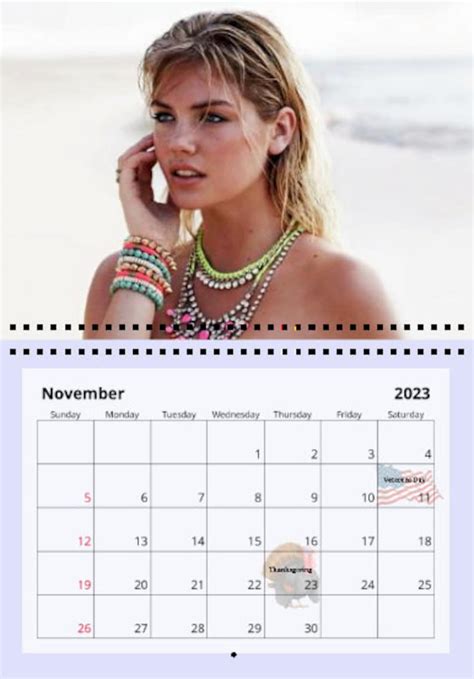 kate upton 2023 calendar