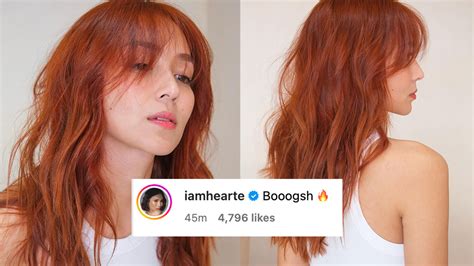 kathryn bernardo orange hair