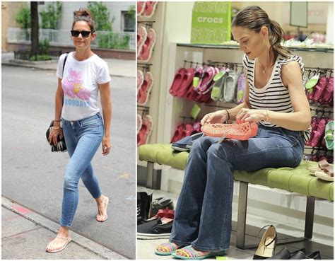 katie holmes shoe size 12