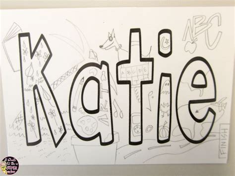 Katie In Bubble Letters