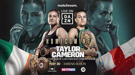 katie taylor vs chantelle cameron time