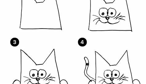 Wie zeichnet man eine Katze | malvorlagen-seite.de