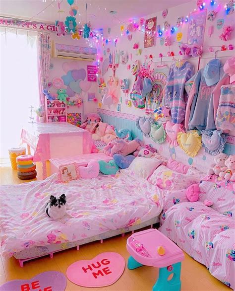 Kawaii bedroom storage solutions